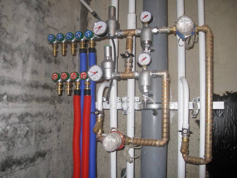 Установка сантехнической арматуры